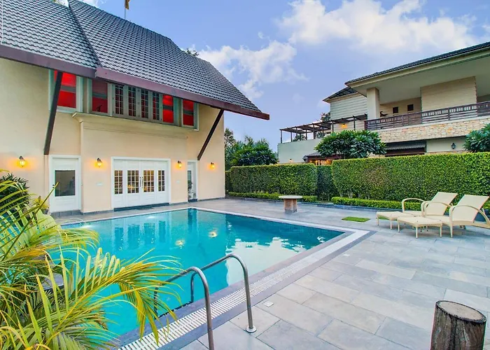 Stayvista At Ekant - Exquisite 3Bhk With Private Pool In Amritsar